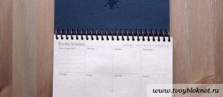 Алиса в Стране чудес — календарь-планировщик